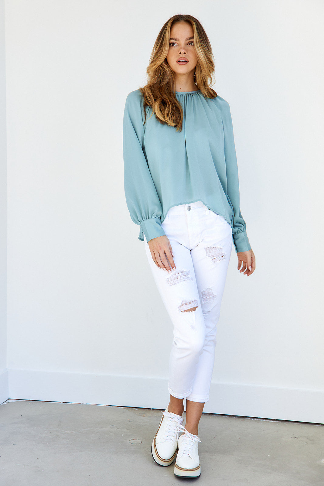 Mercer Long Sleeve Blouse