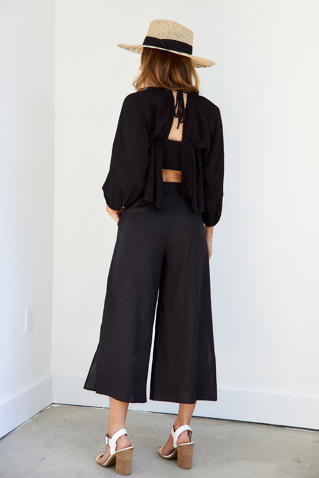 SALE- Allie Side Slit Pant