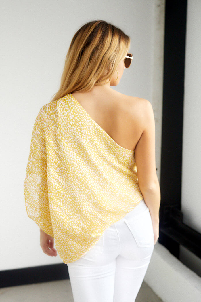 Barcelona One Shoulder Blouse