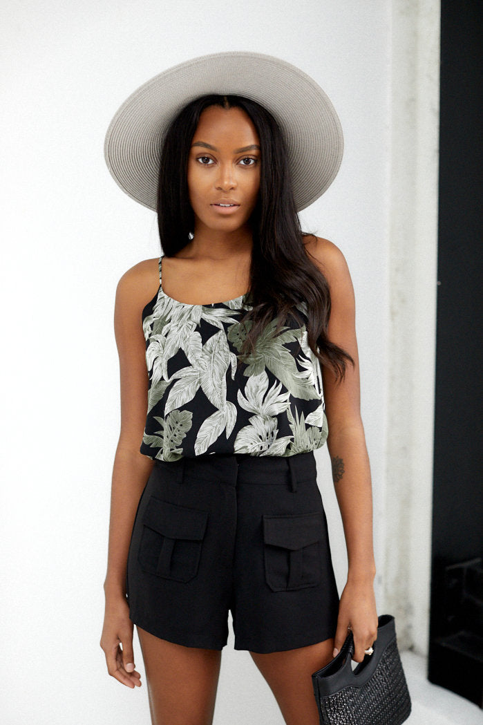 Alys Palm Print Tank
