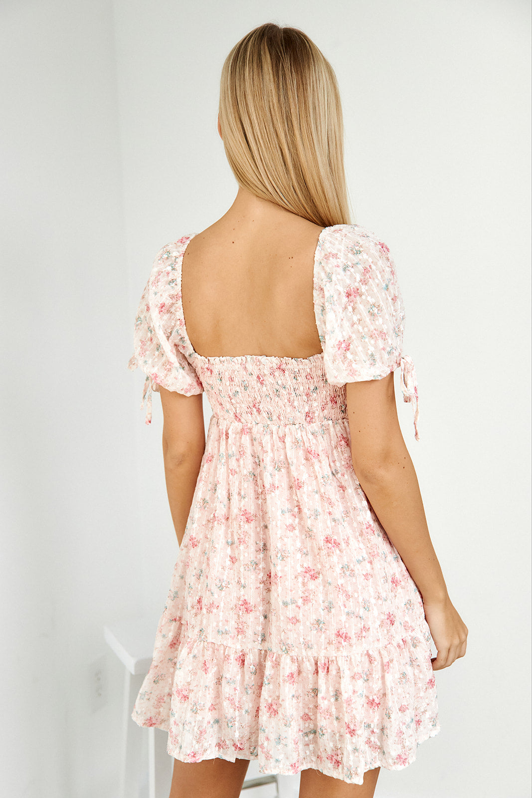 Mahi Floral Puff Sleeve Dress