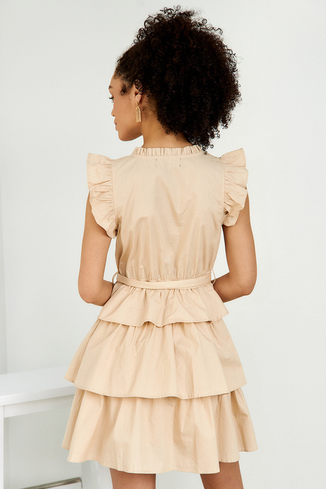 Saba Ruffle Mini Dress