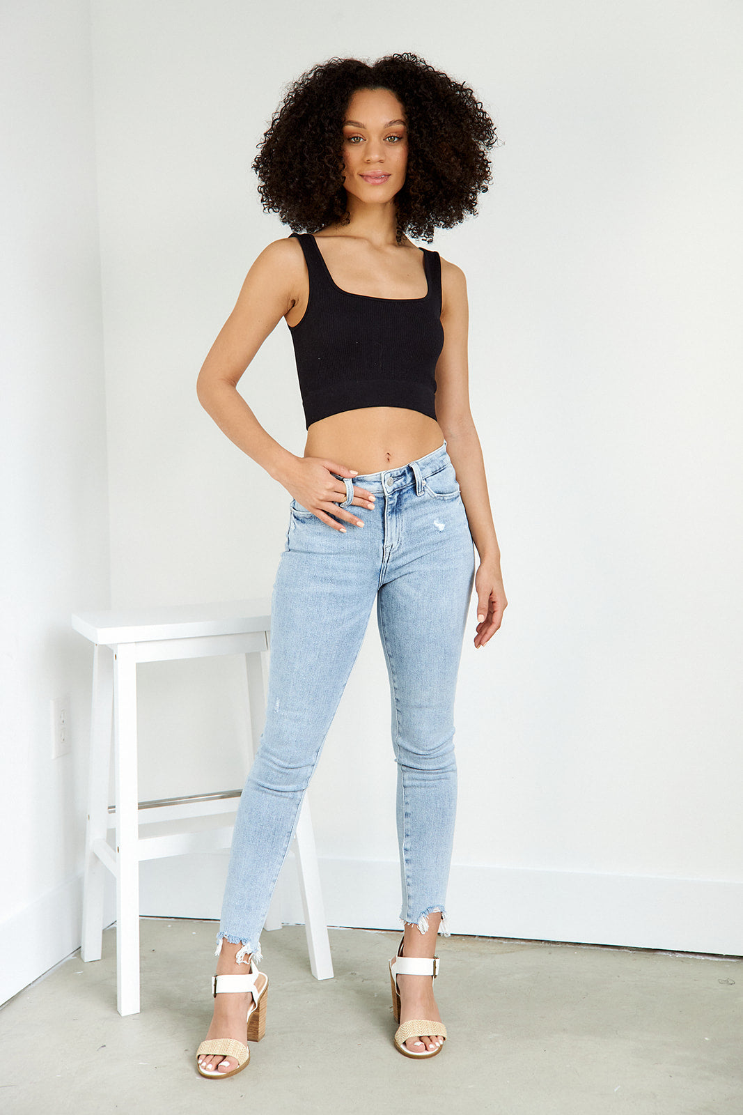 Pistola Audrey Mid Rise Skinny Jeans