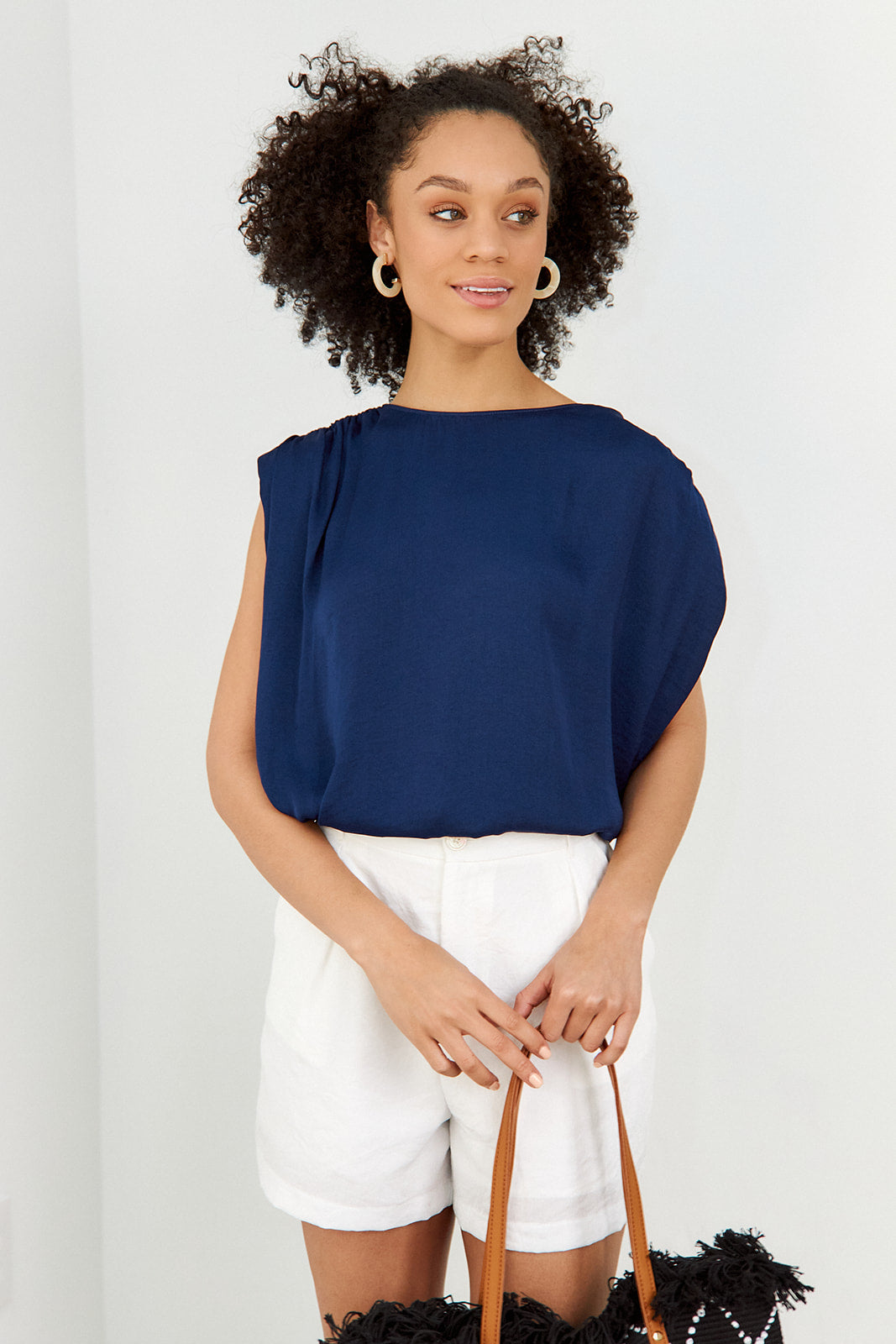 Amalia Ruched Waist Top