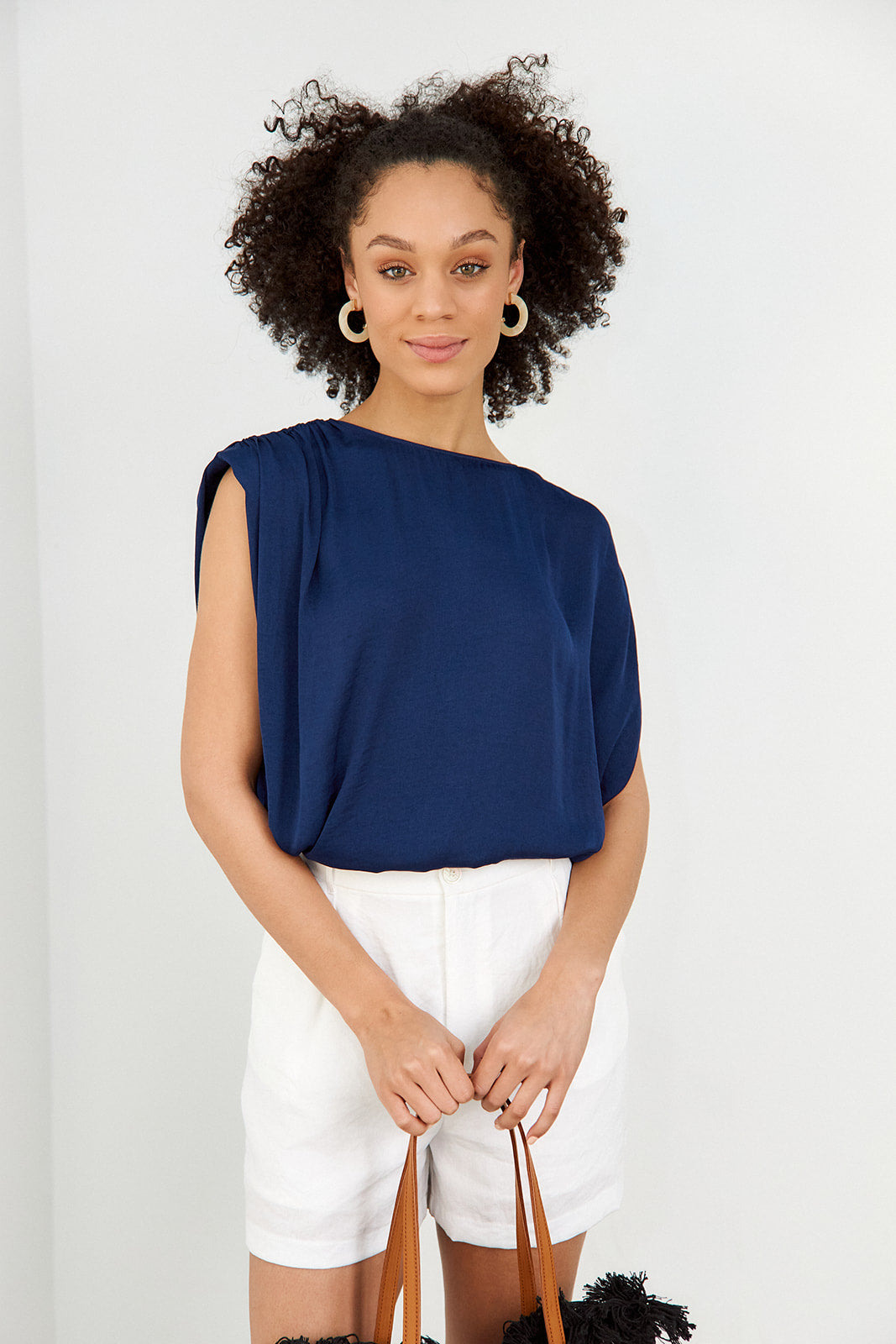Amalia Ruched Waist Top