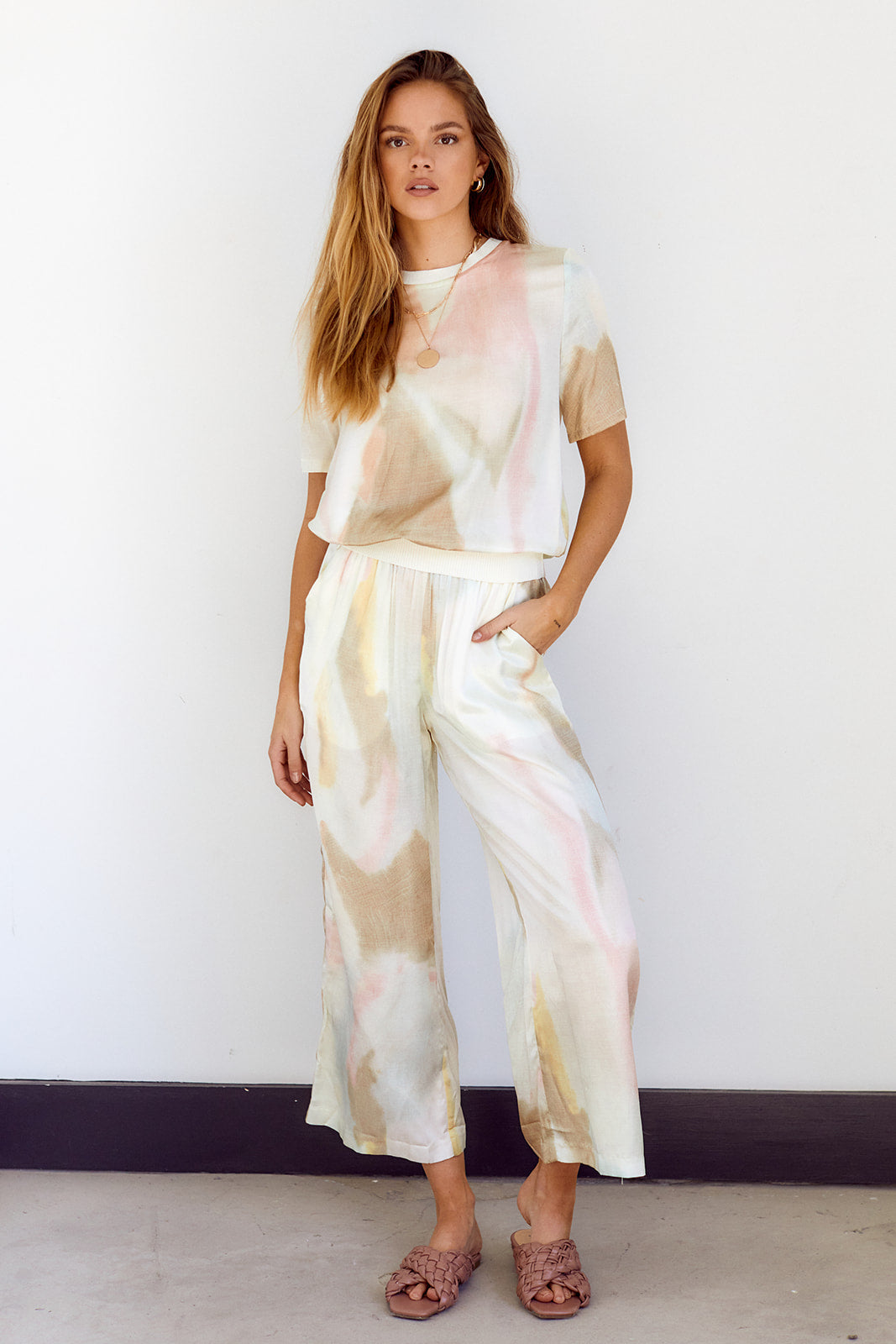 June Tie Dye Silky Tee
