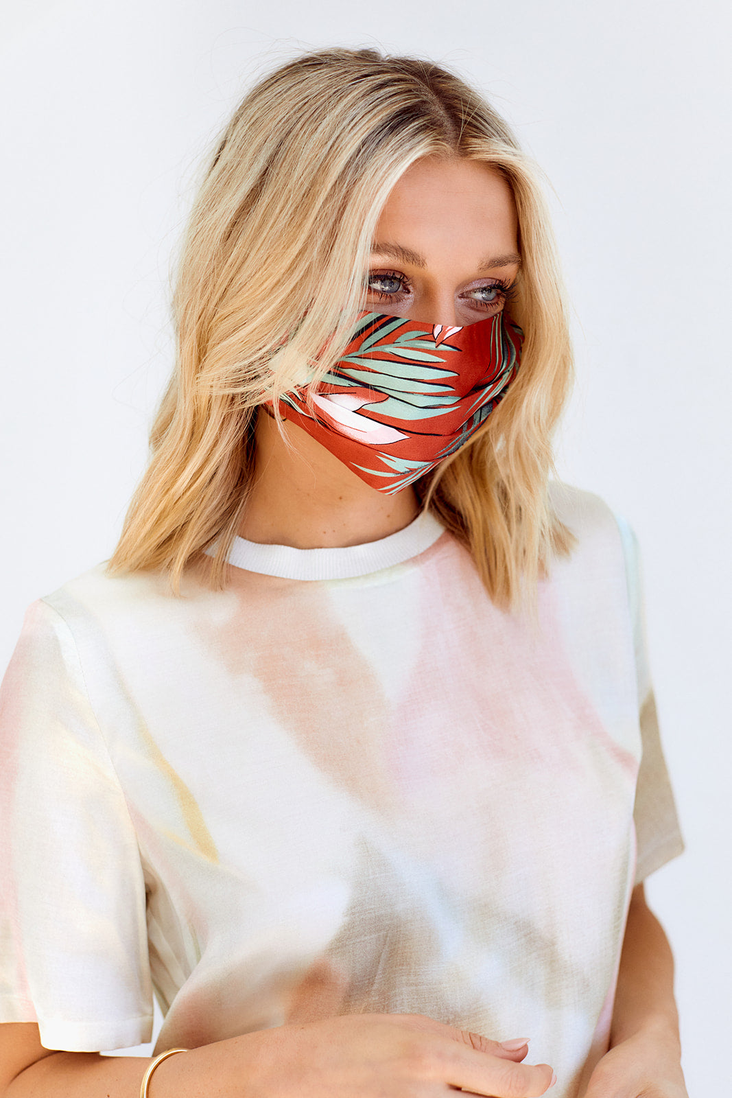 Floral Printed Face Mask