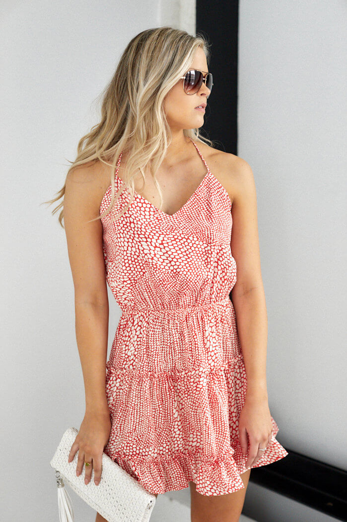 Camden Sleeveless Print Dress