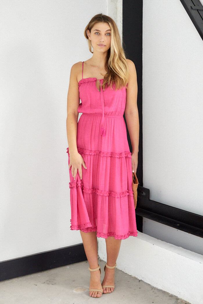 Cyprus Tiered Maxi Dress