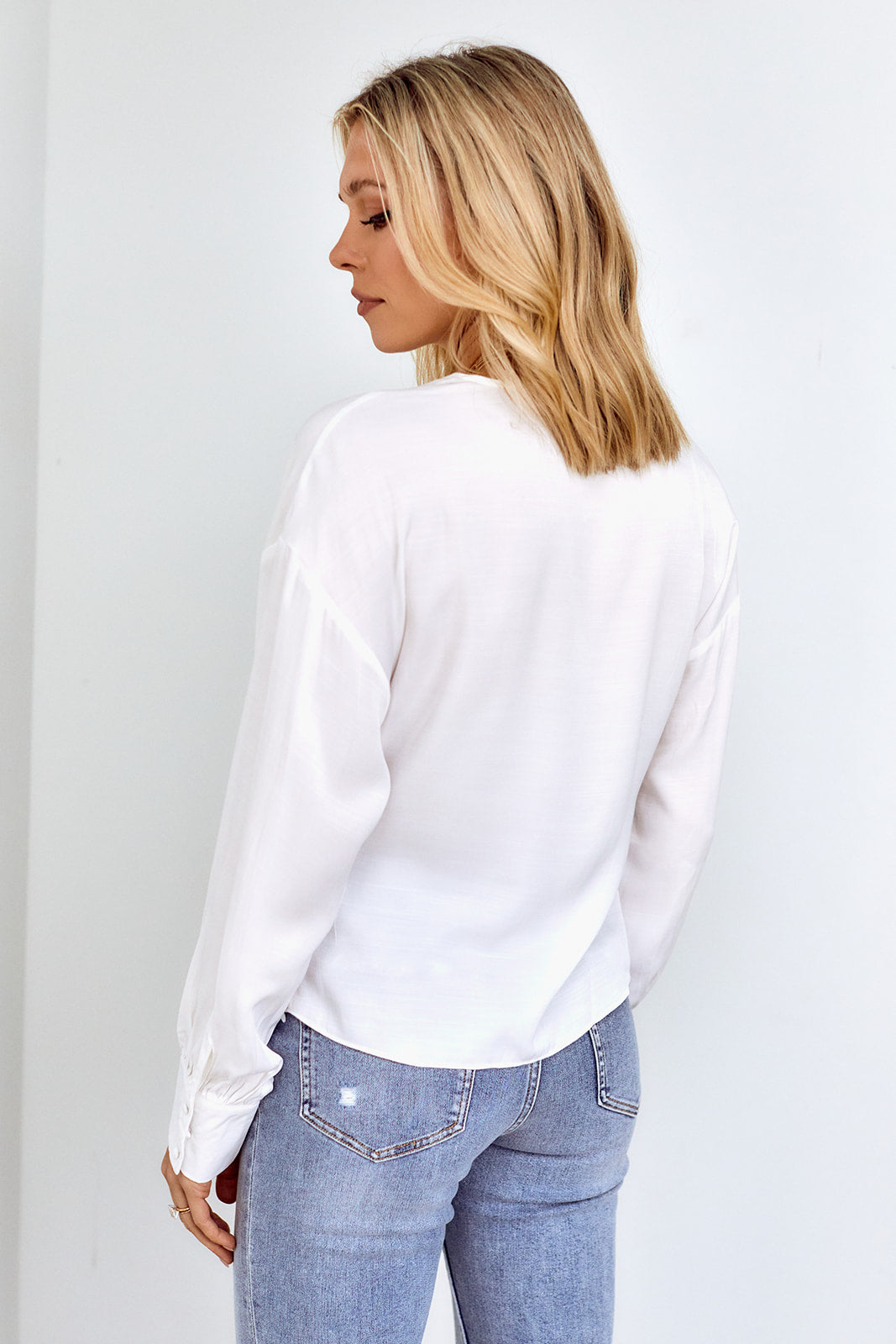 Portia Wrap Blouse