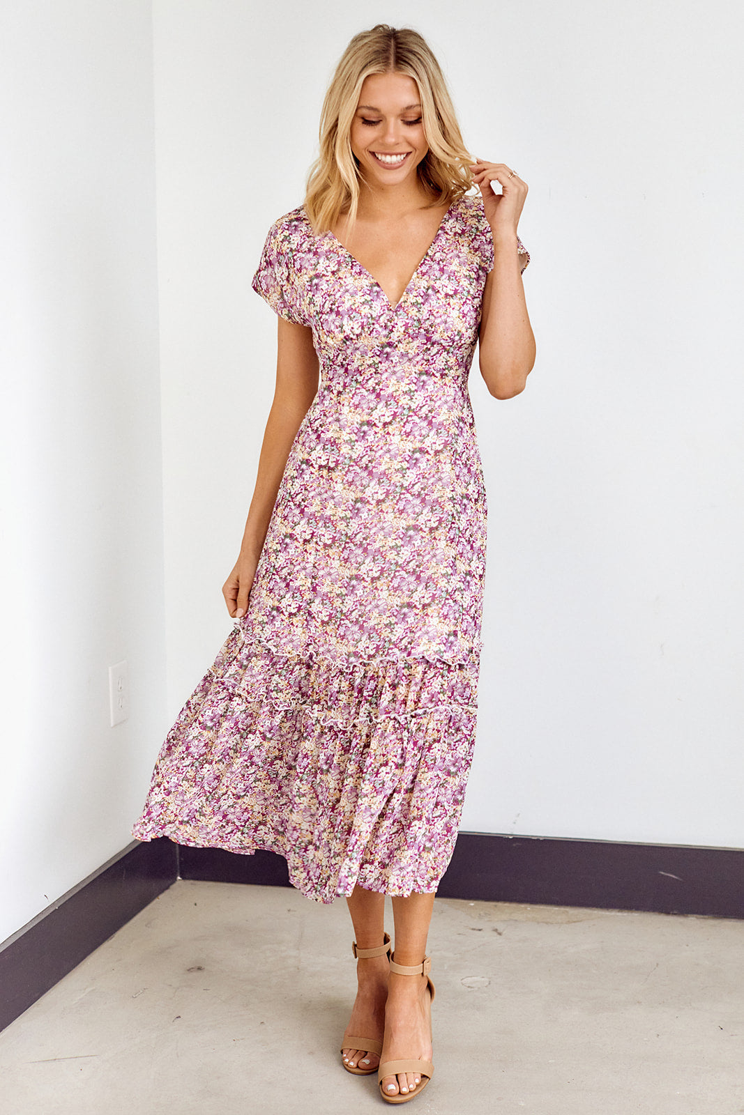 Dovie Floral Maxi Dress