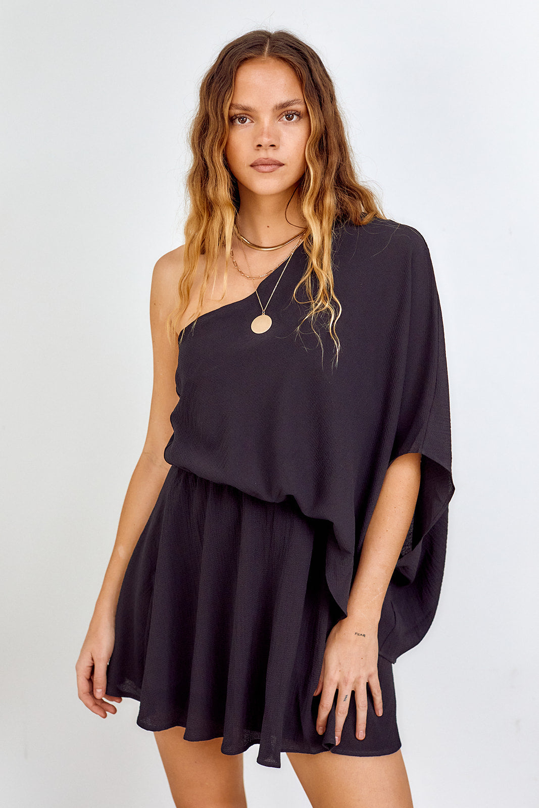 Meya One Shoulder Dress