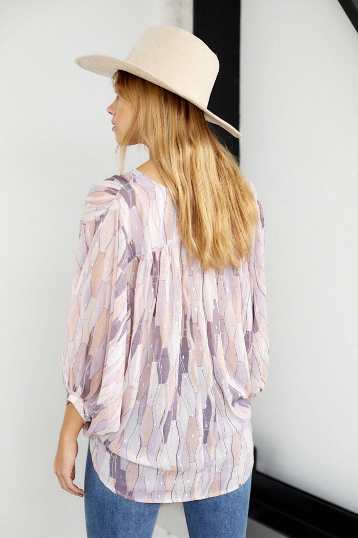 Preston Wrap Long Sleeve Top