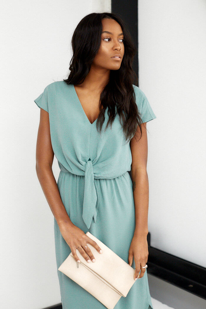 Rylie Front Tie Dress