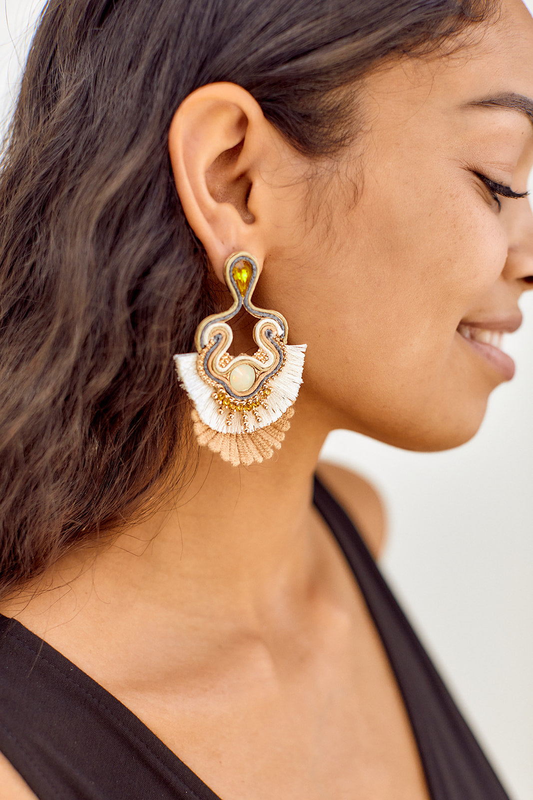 Brinley Beaded Earrings