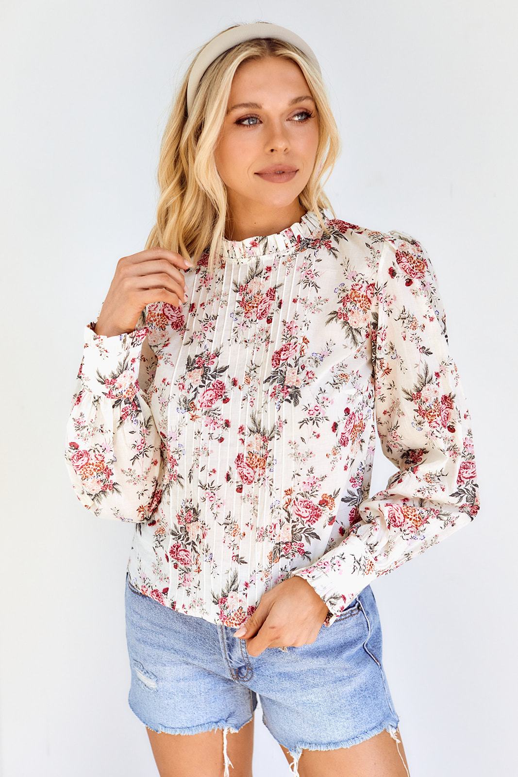 Nadine Floral Blouse