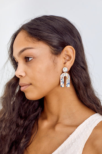 Giselle Rainbow Shape Earrings