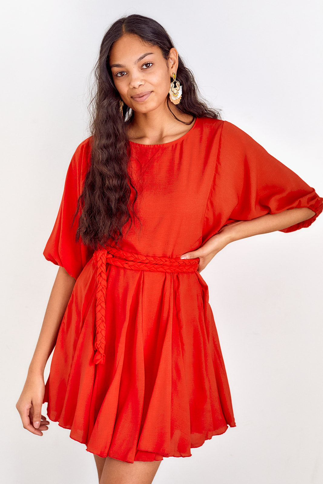 Amara Tie Waist Dress