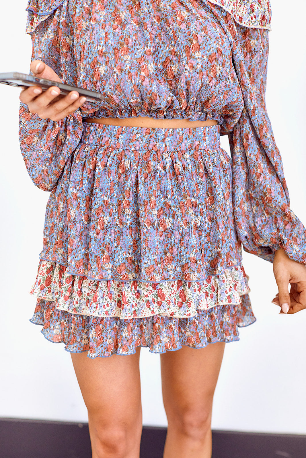 Sybelle Tiered Mini Skort