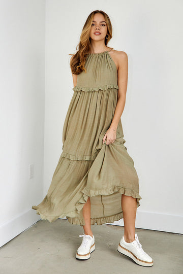 SALE- Metta Tiered Maxi Dress