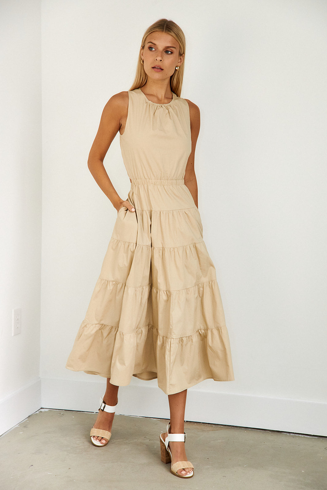 Malia Tiered Maxi Dress