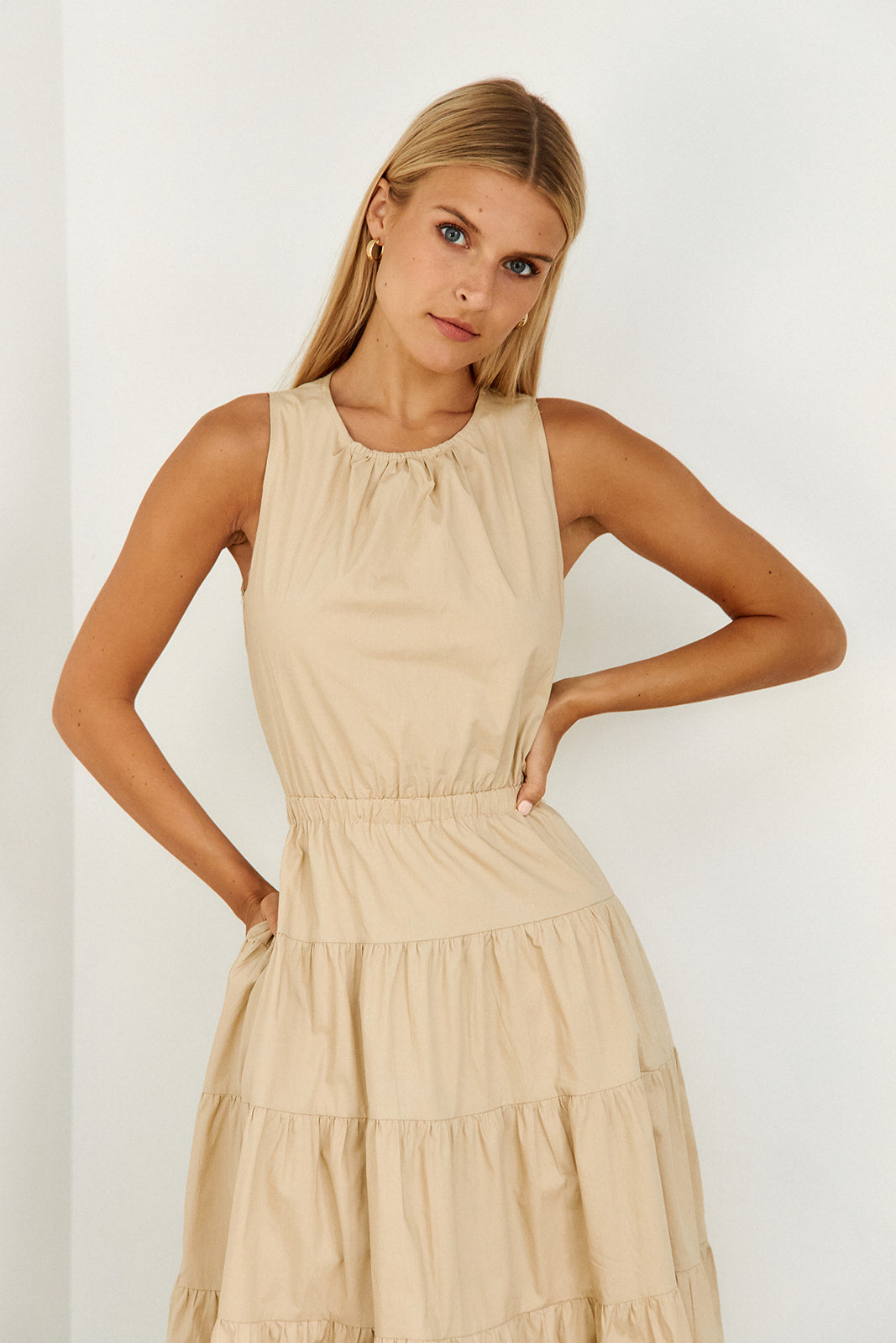 Malia Tiered Maxi Dress
