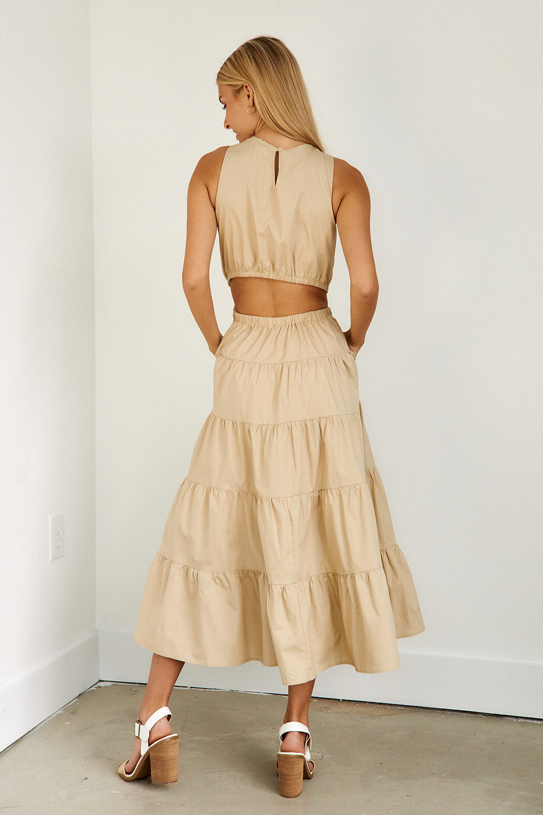 Malia Tiered Maxi Dress