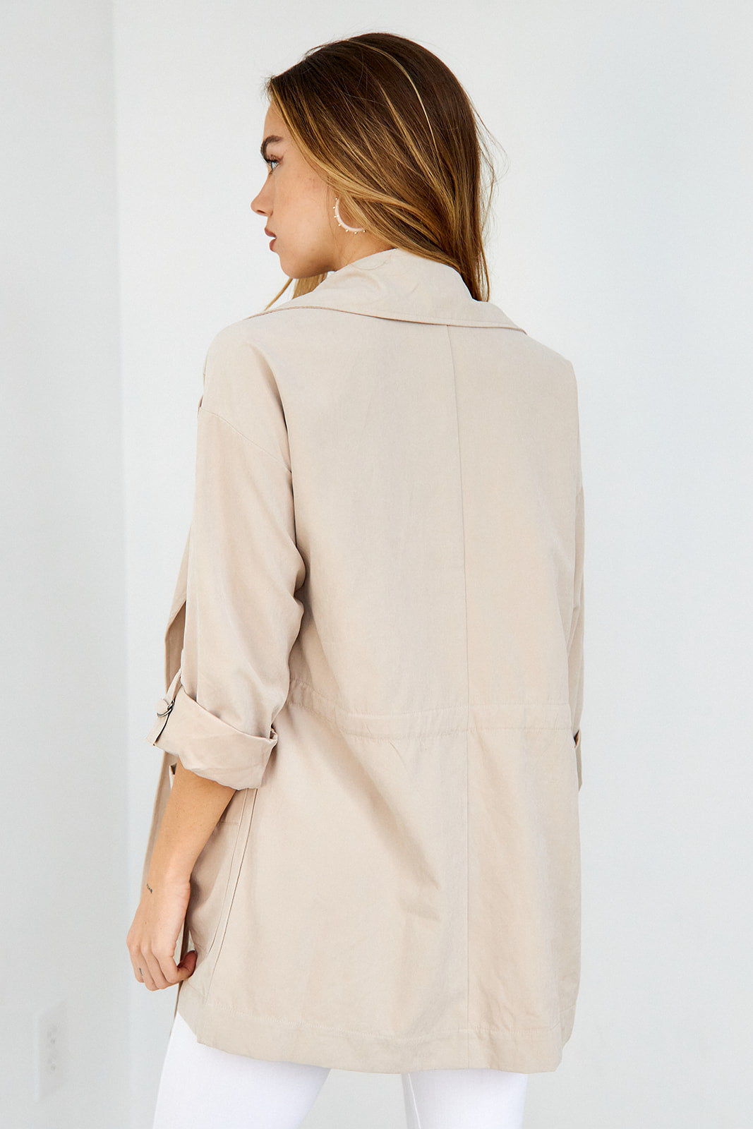 SALE- Colette Trench Detail Jacket
