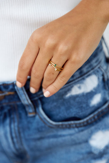 Rimma Dainty Ring Set