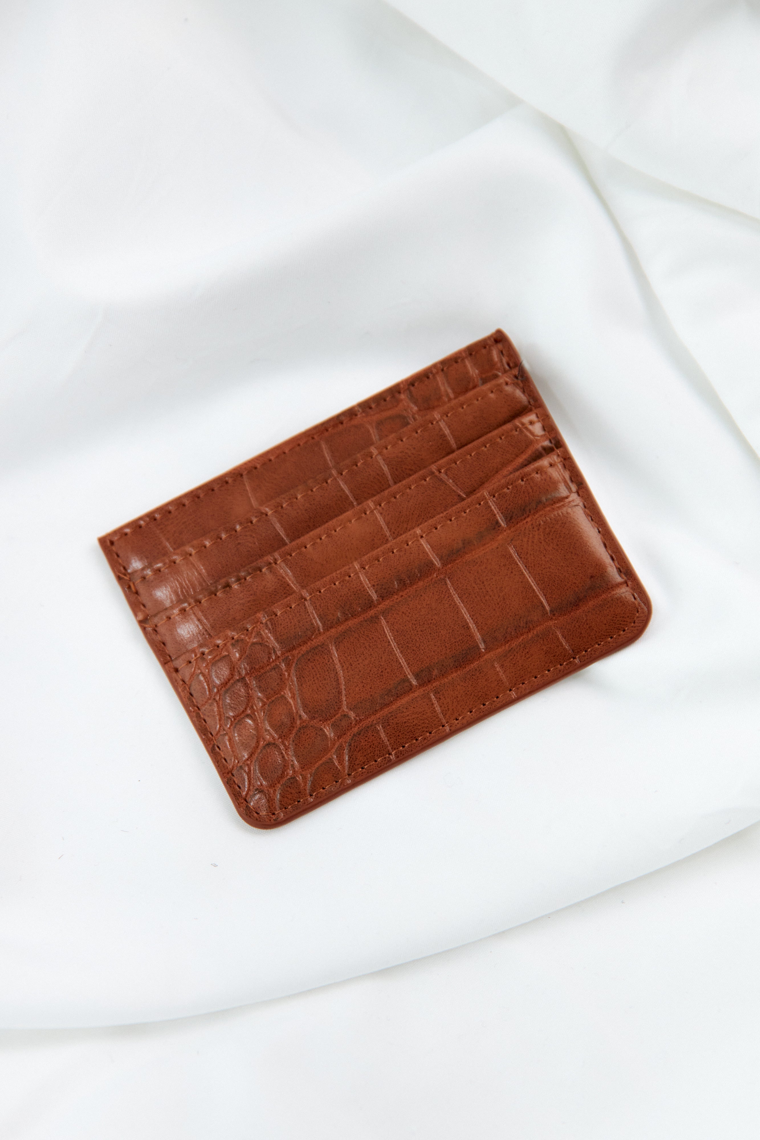Bianka Croc Mini Wallet
