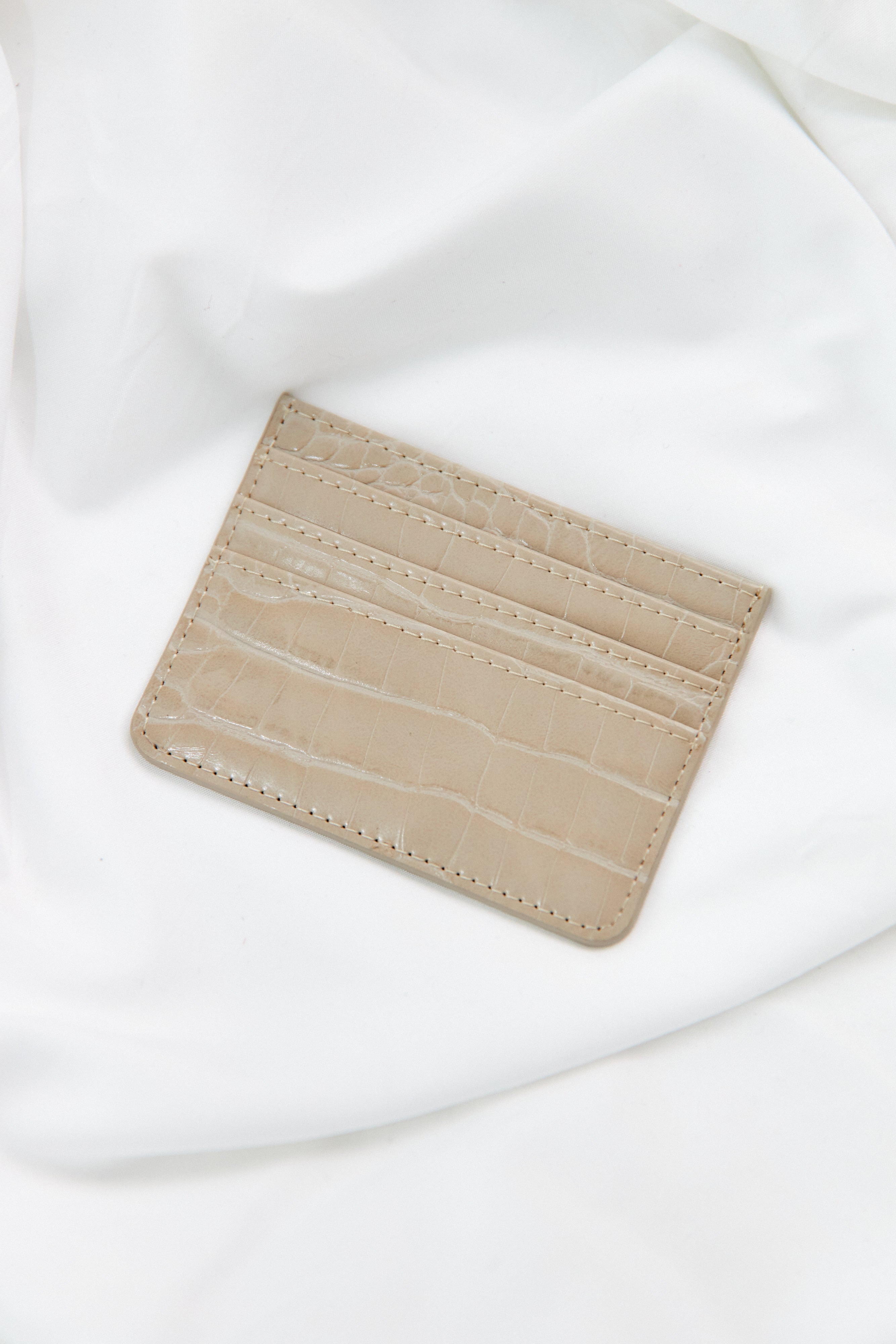 Bianka Croc Mini Wallet