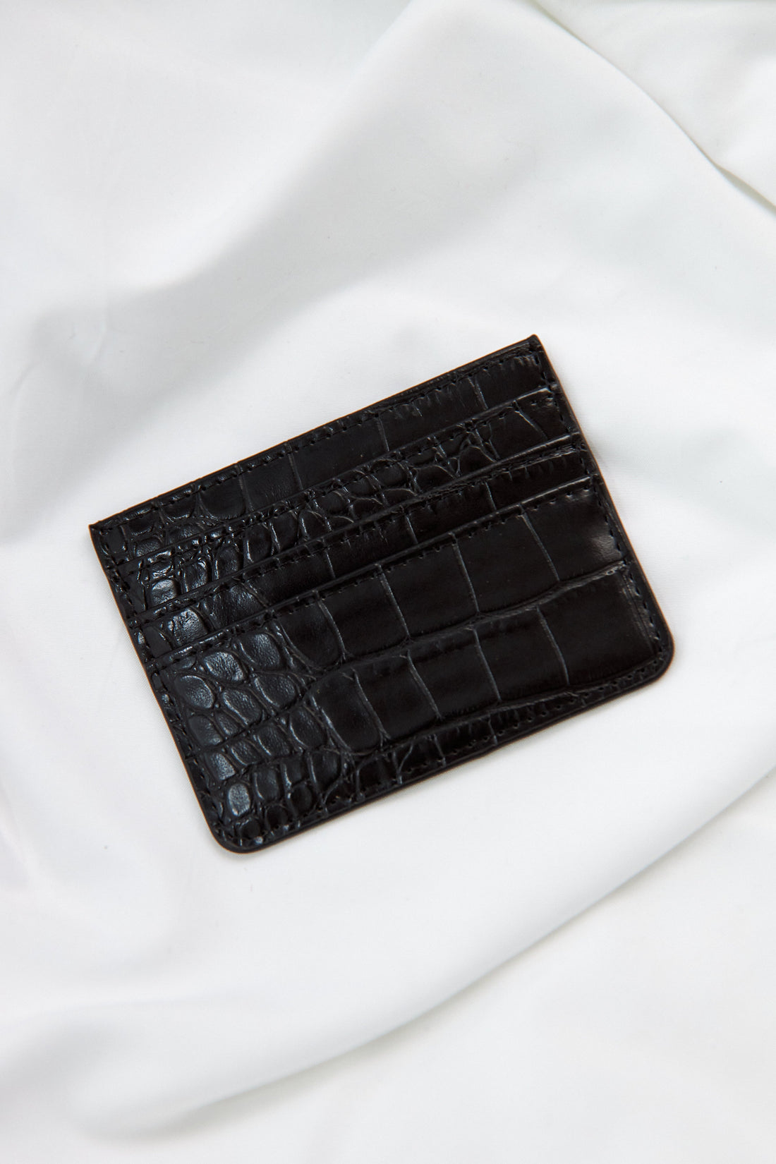 Bianka Croc Mini Wallet