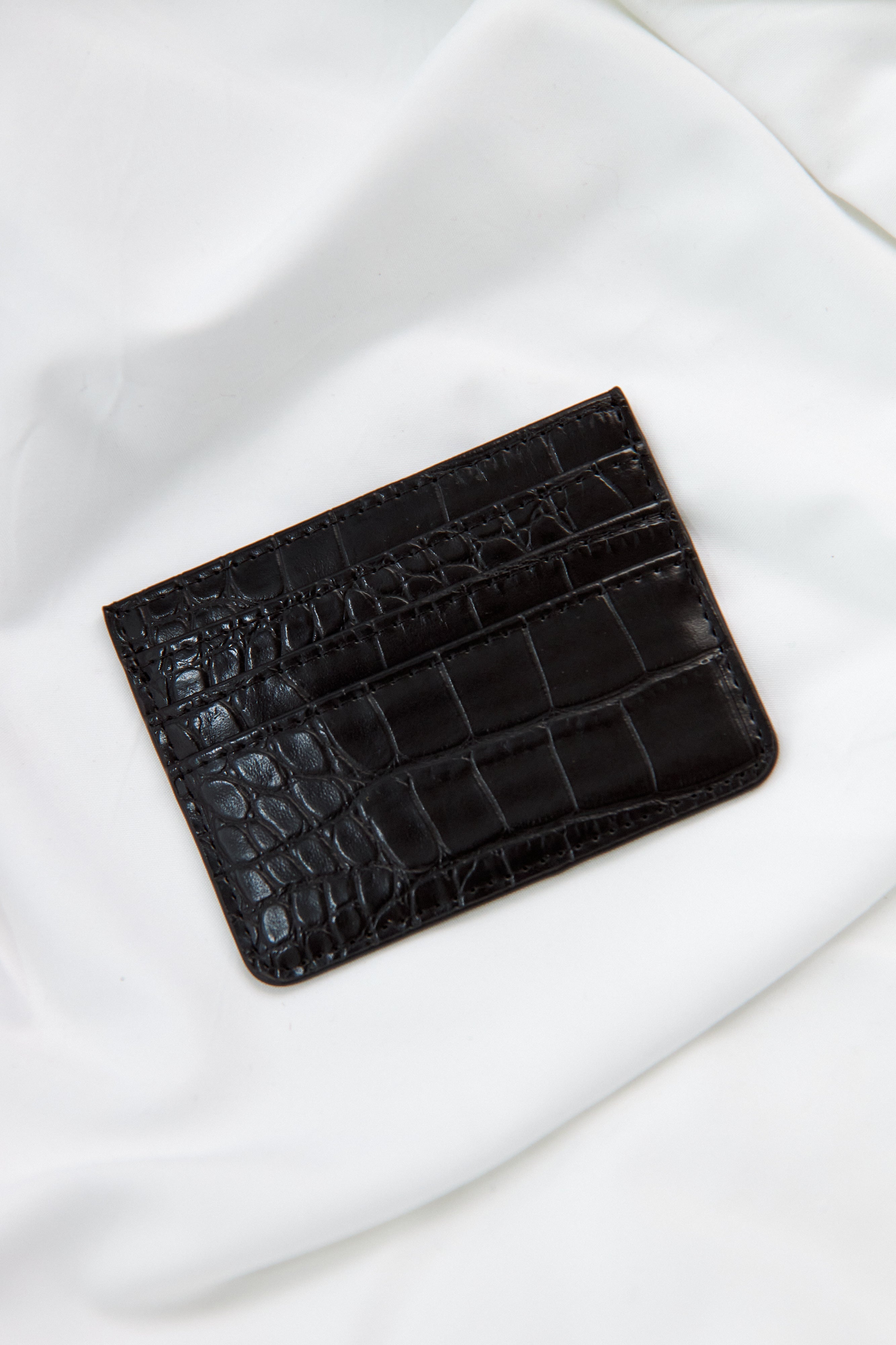 Bianka Croc Mini Wallet