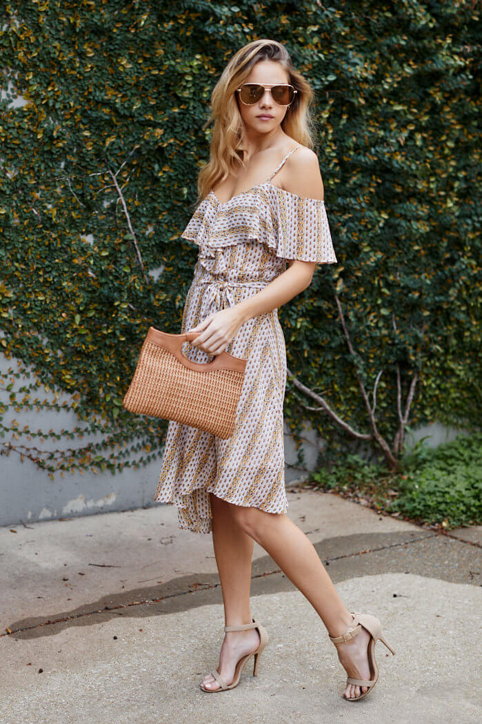 Isla Cold Shoulder Dress
