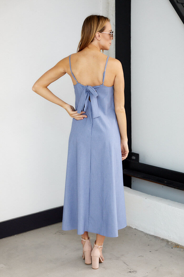 Bloom Tie Back Maxi Dress