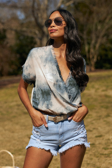 Cruz Tie Dye Blouse