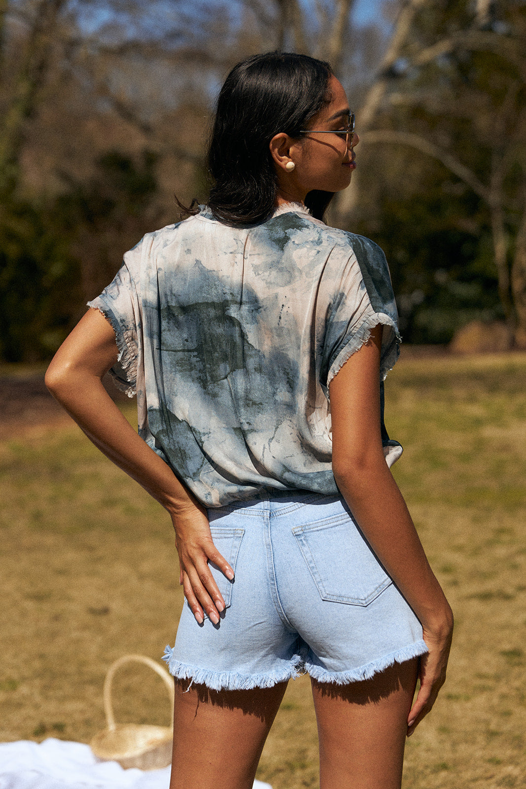 Cruz Tie Dye Blouse