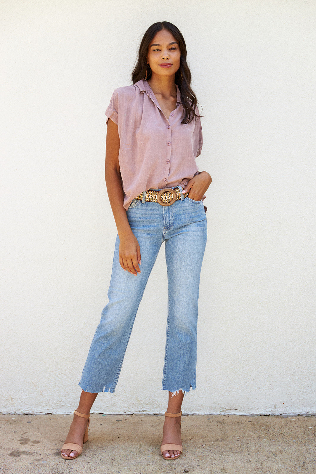 Maisie Button Down Top