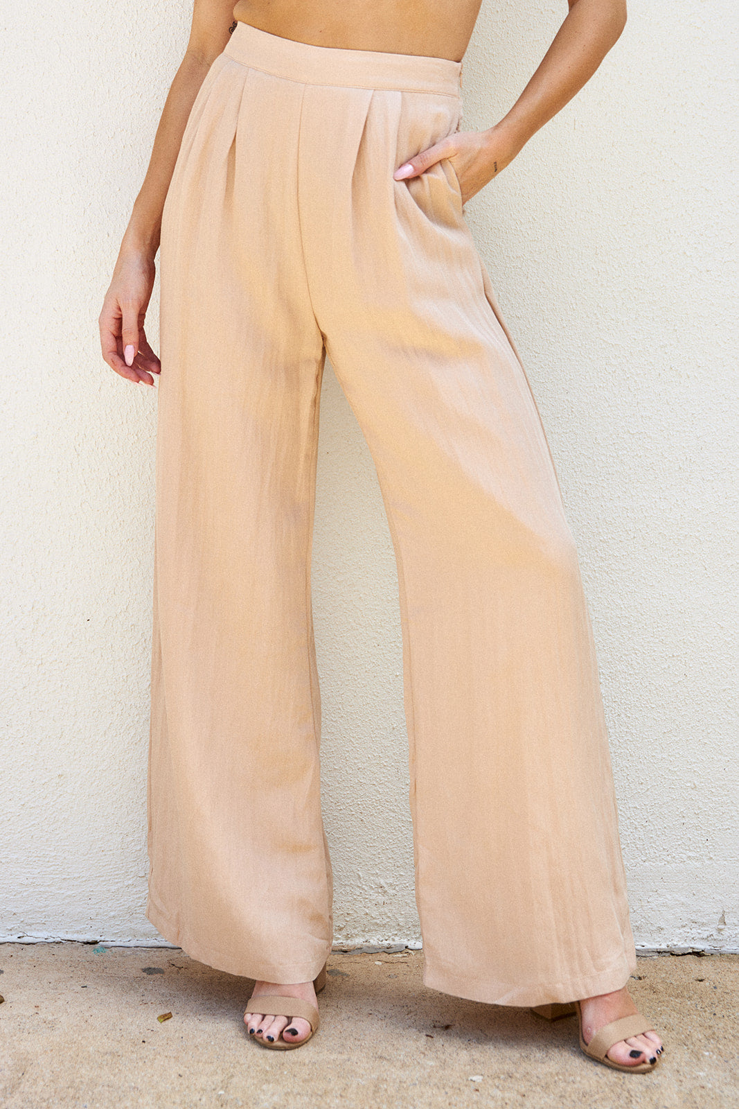 Chaning Pleated Pant