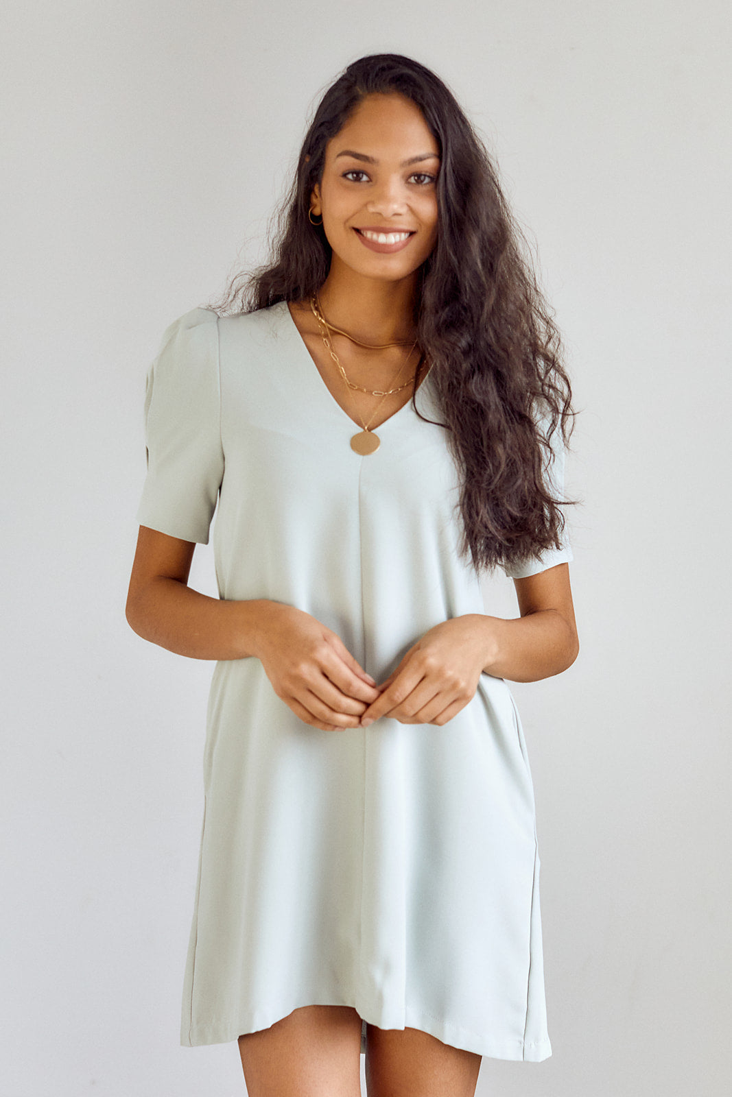 Lize Puff Sleeve Dress