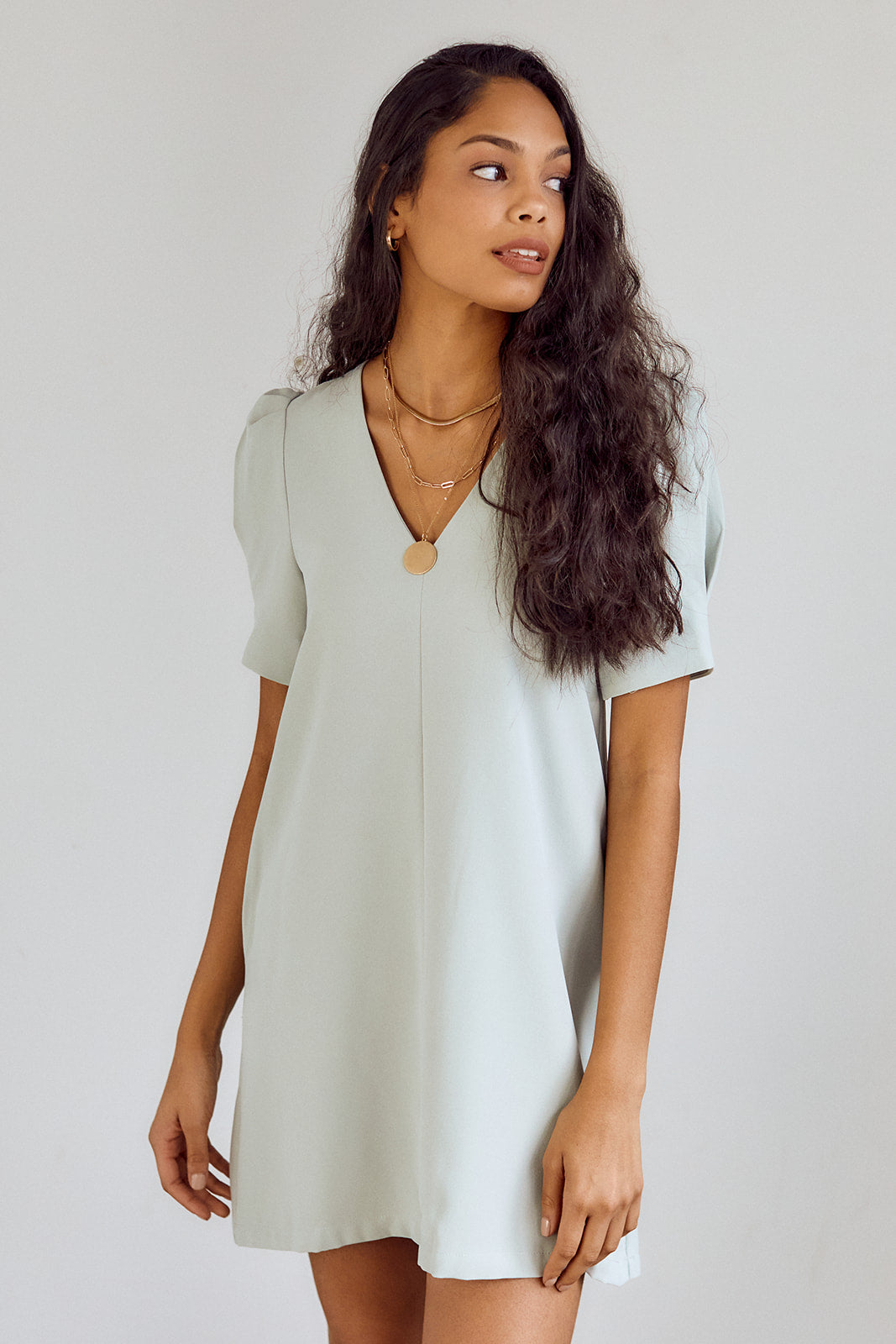 Lize Puff Sleeve Dress