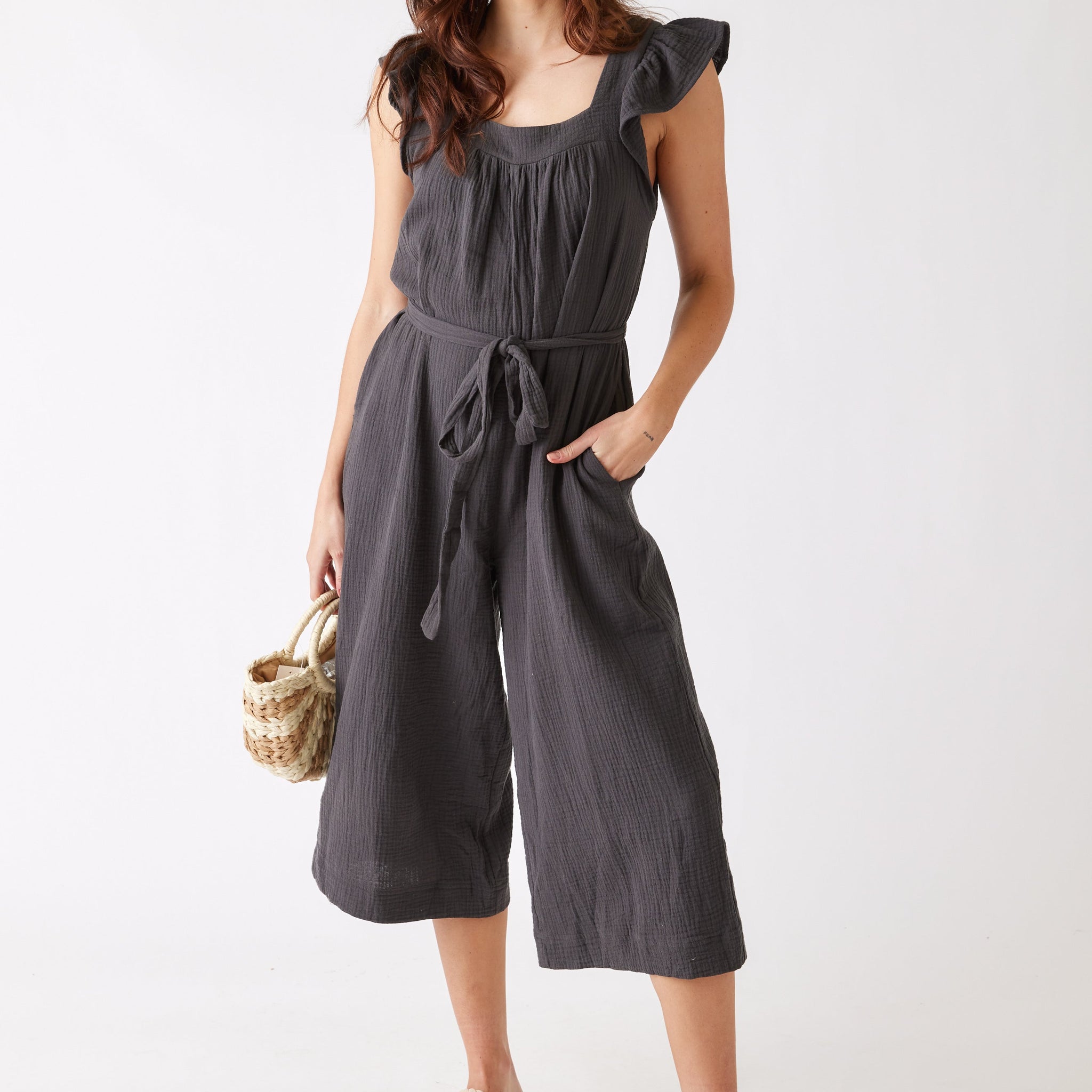 SALE - Delilah Gauze Jumpsuit