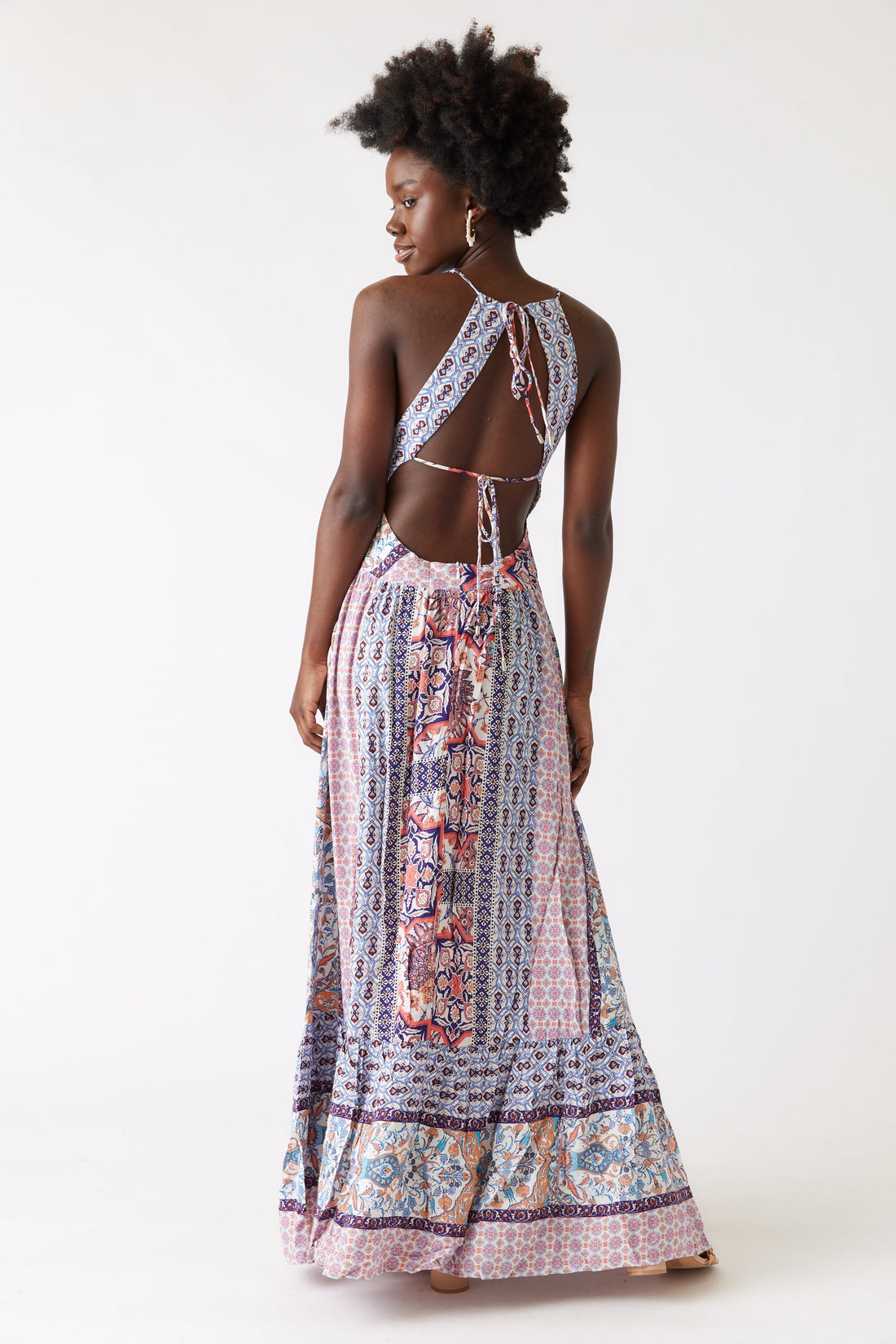 SALE - Chloe Paisley Printed Maxi Dress