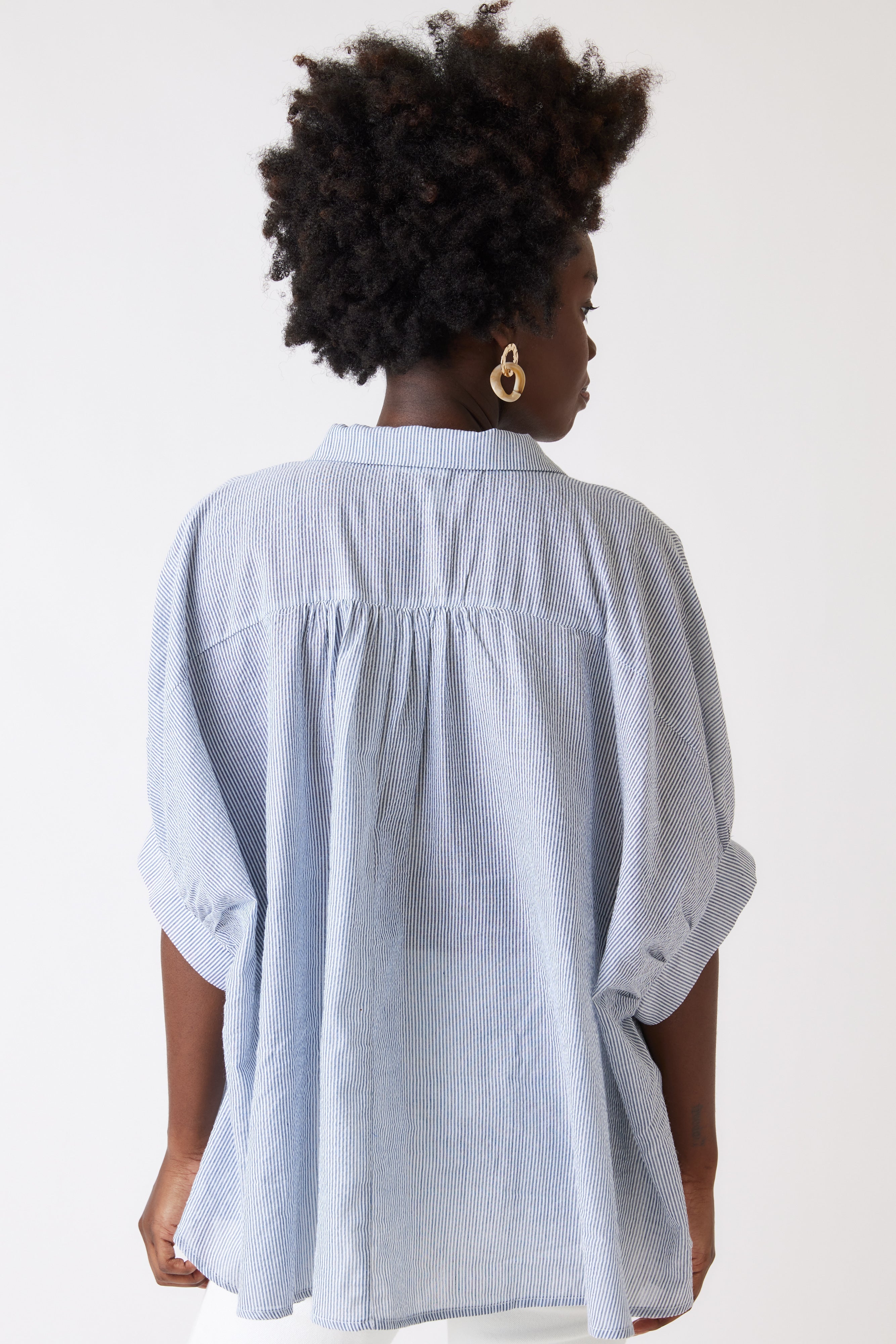 Andie Oversized Button Down