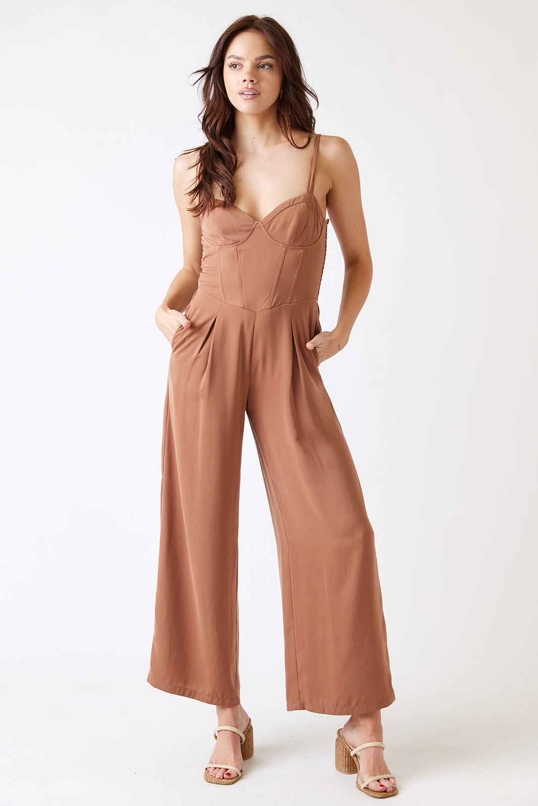 Cassie Corset Style Jumpsuit