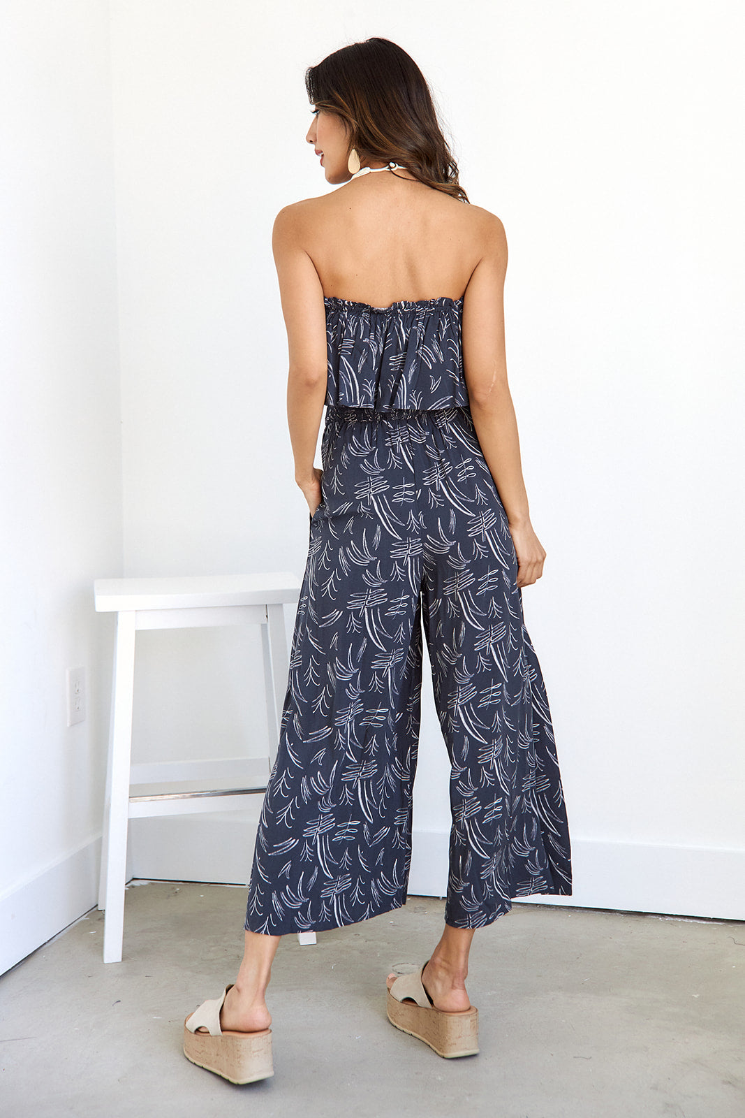SALE- Roman Strapless Jumpsuit