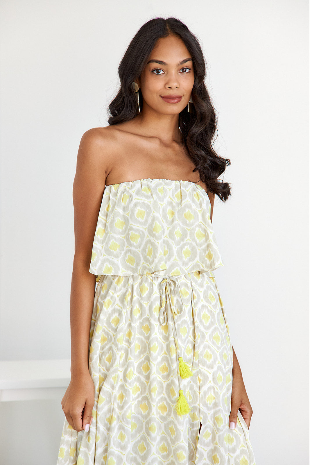 Airelle Belted Maxi Dress