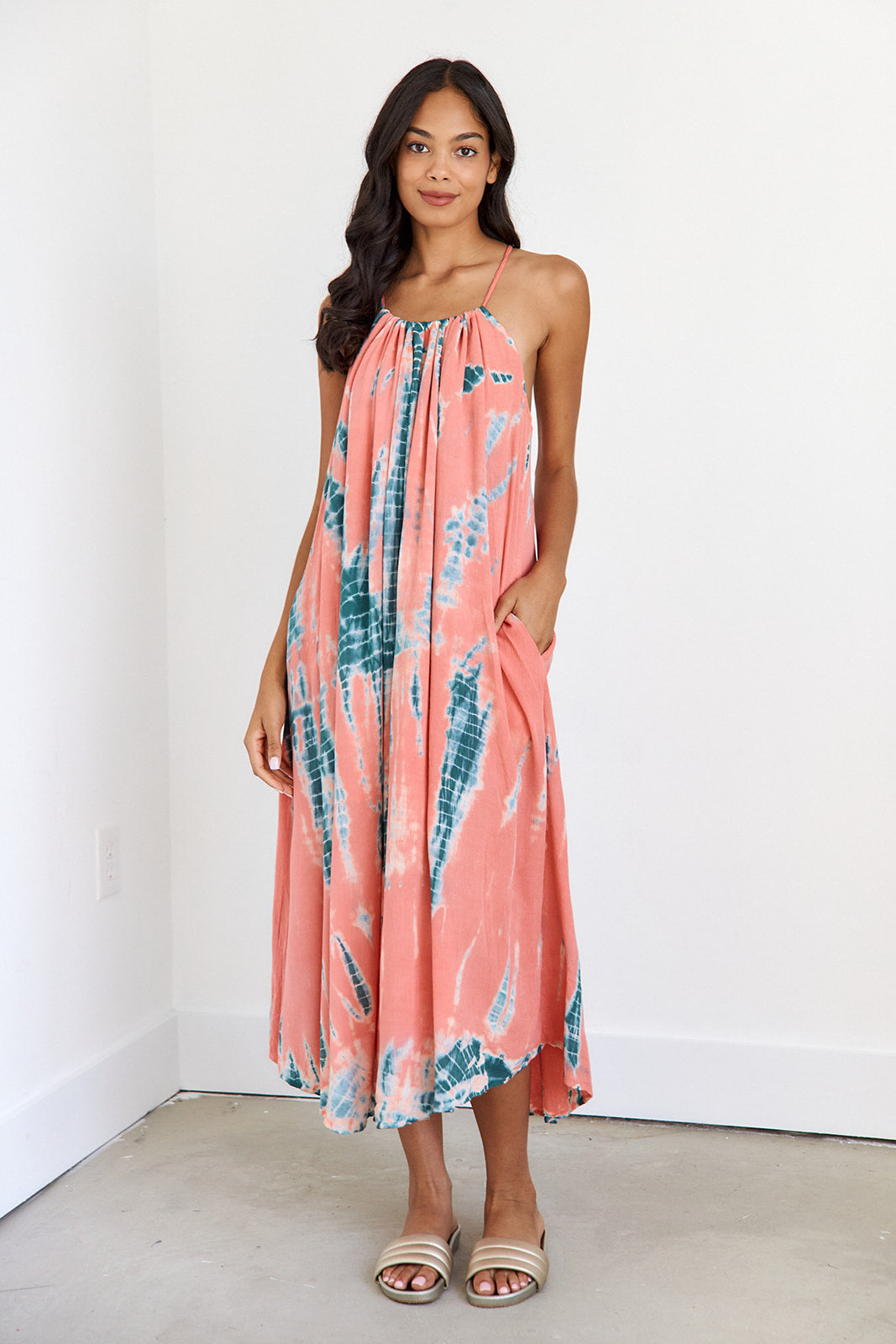 Rhoda Tie Dye Maxi Dress