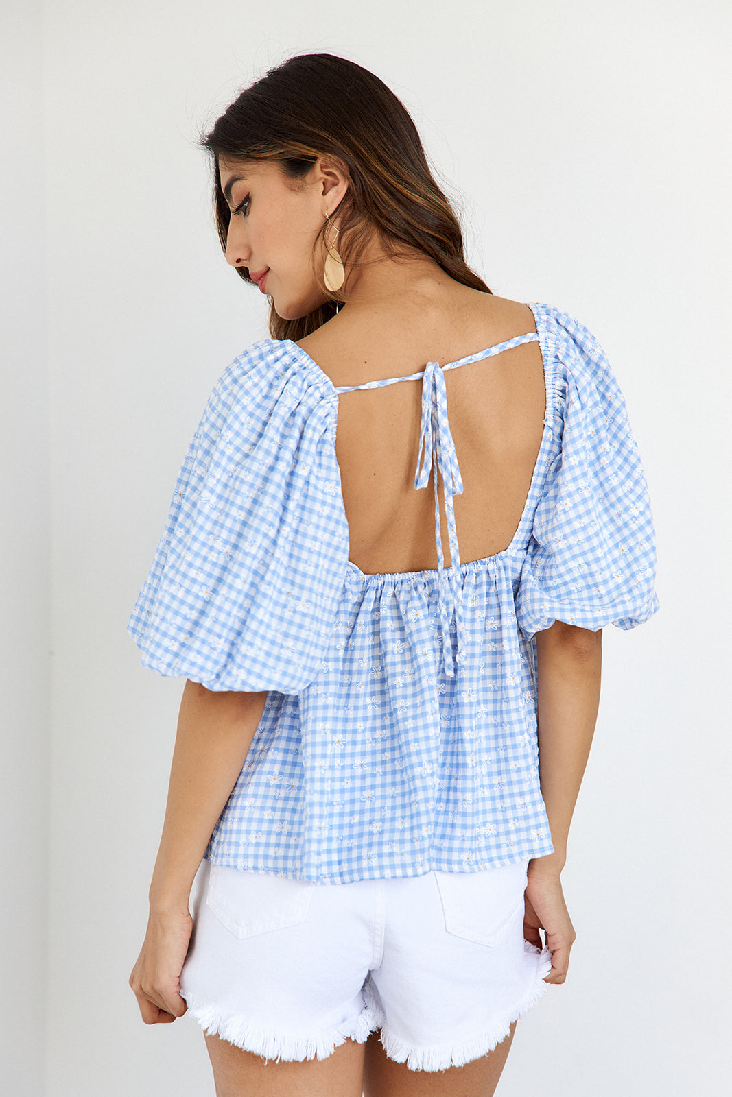 SALE- Metta Puff Sleeve Blouse