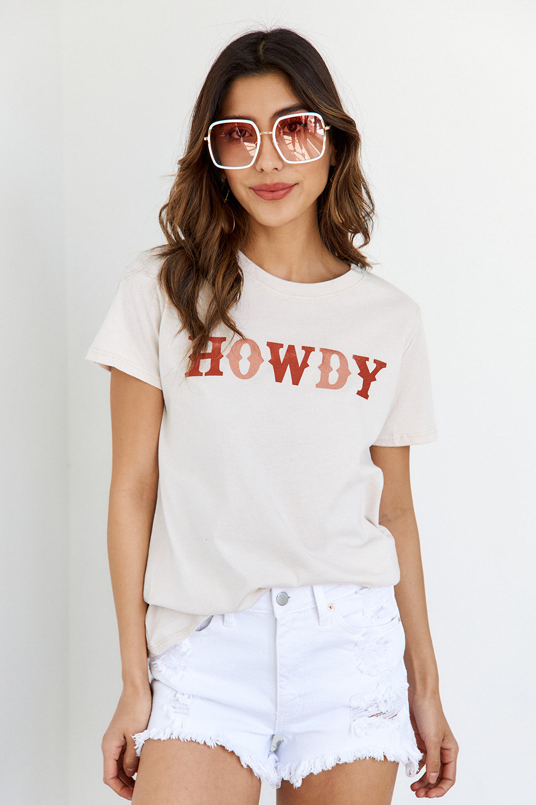 SALE- Howdy Graphic Tee